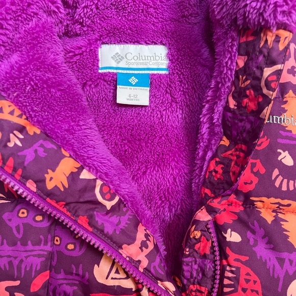 Columbia Baby Bunting Snow Suit 6-12 M - Picture 3 of 8